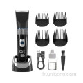 Clipper de cheveux électriques rechargeables à faible bruit et coupe